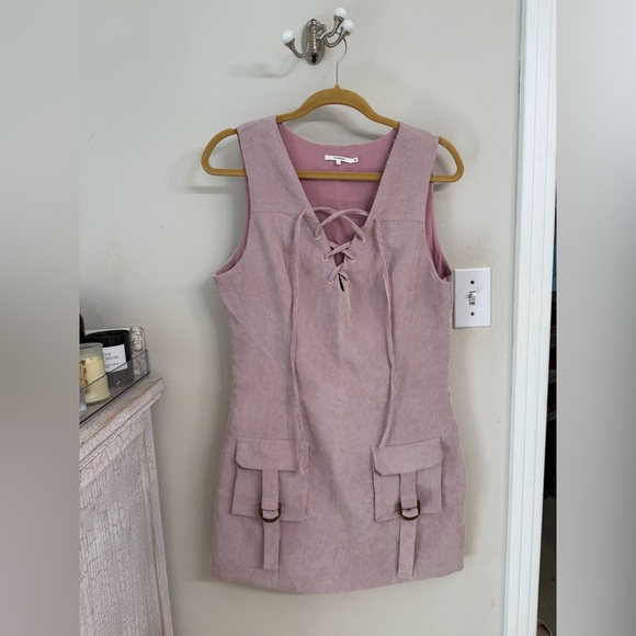 Tularosa Pink Mini Dress Size L - Picture 1 of 5
